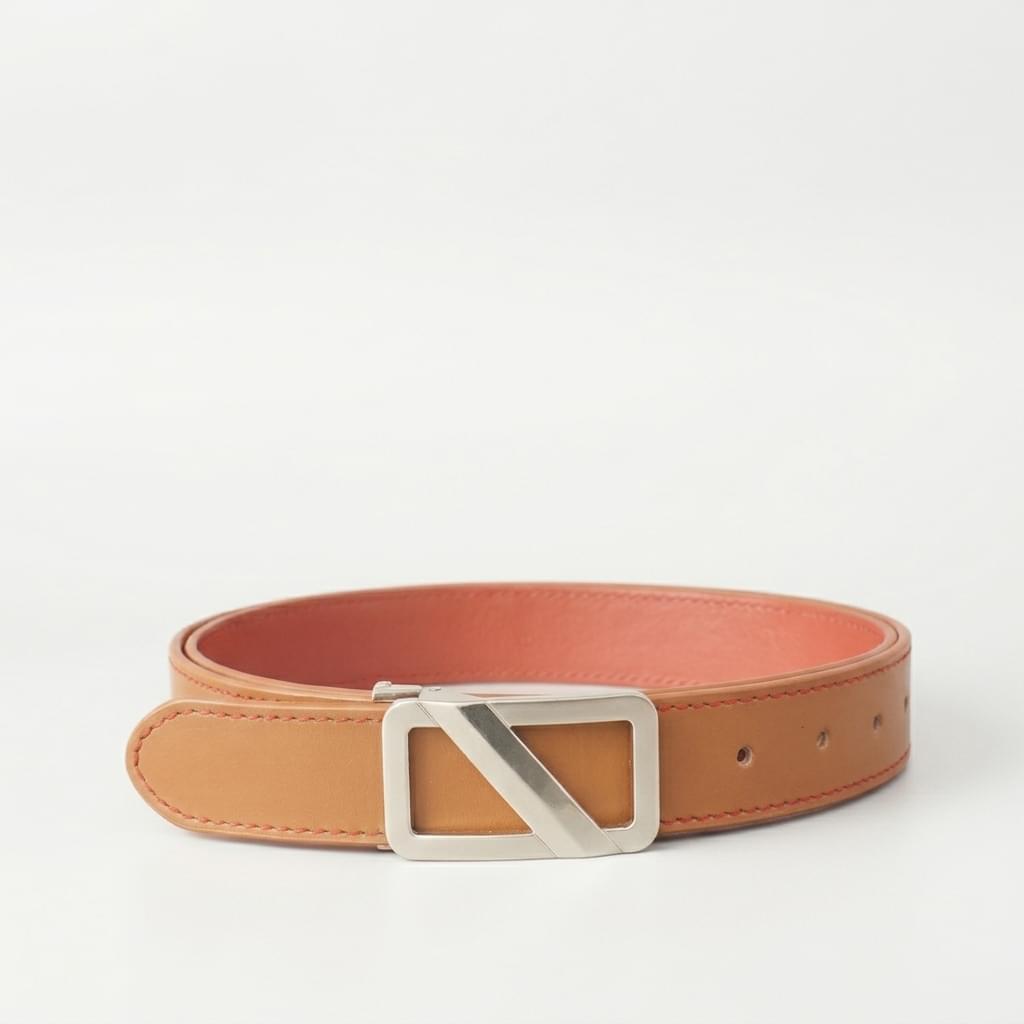 "The Artisan" Tan Aniline Cowhide Belt