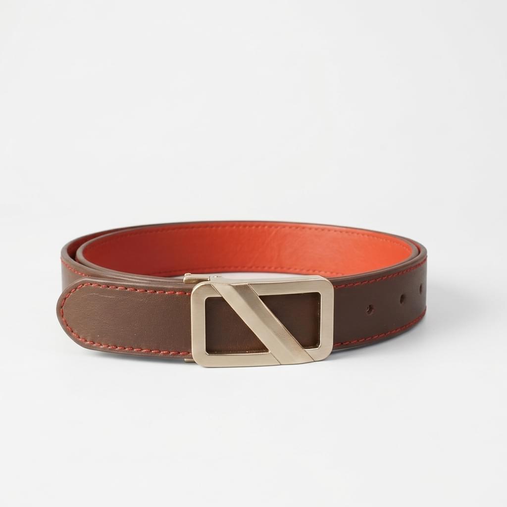 "The Executive" Black Aniline Leather Belt